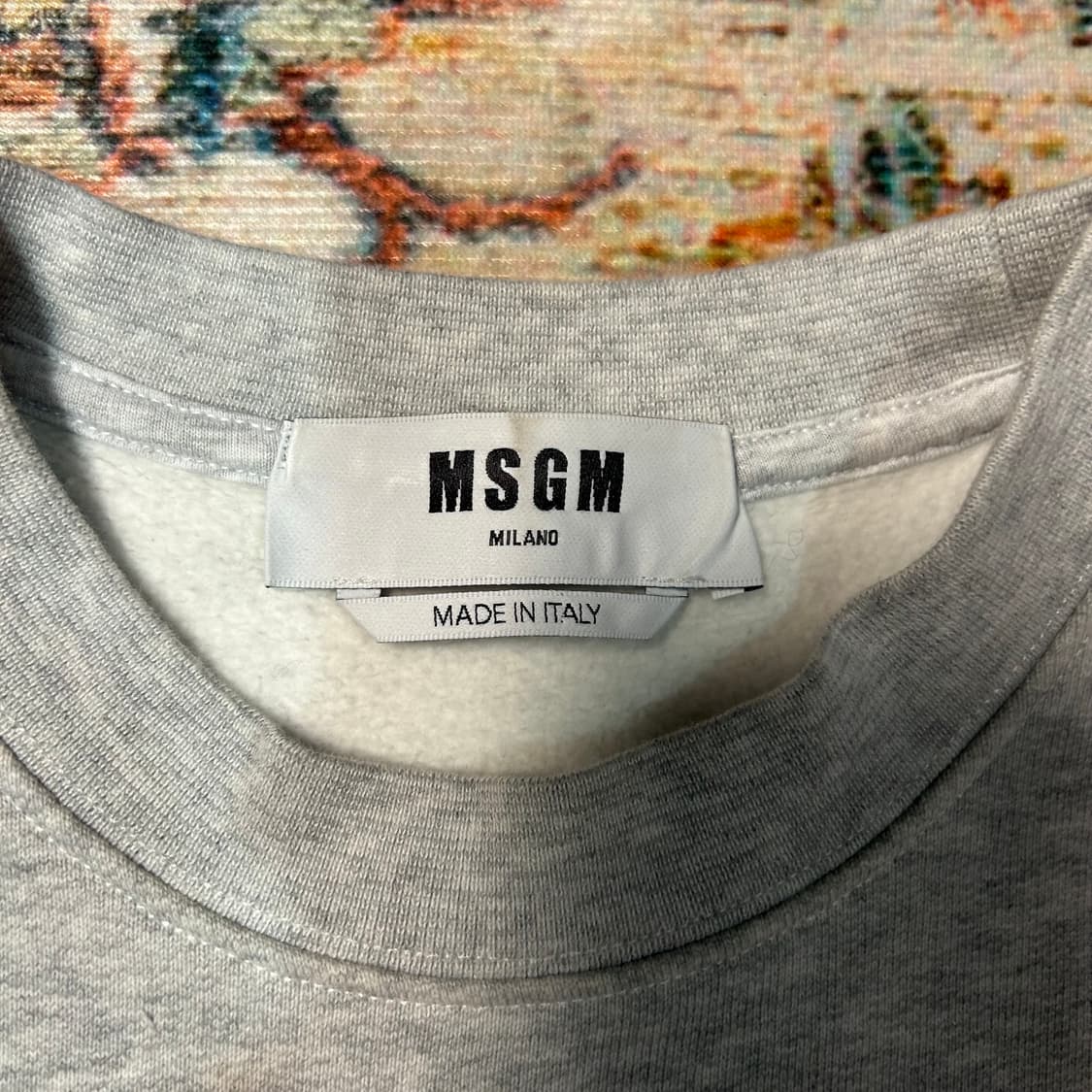 [M] MSGM 카툰 이모지 프린팅 맨투맨 상품이미지3
