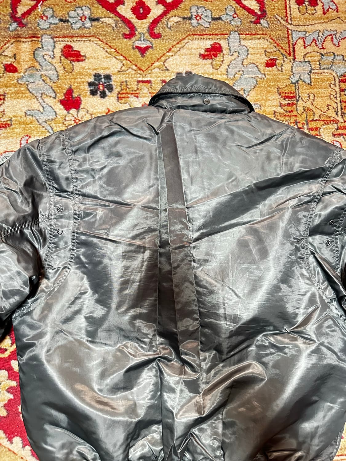 C-4 US AIR FORCE ma-1 항공 점퍼 XL 상품이미지4