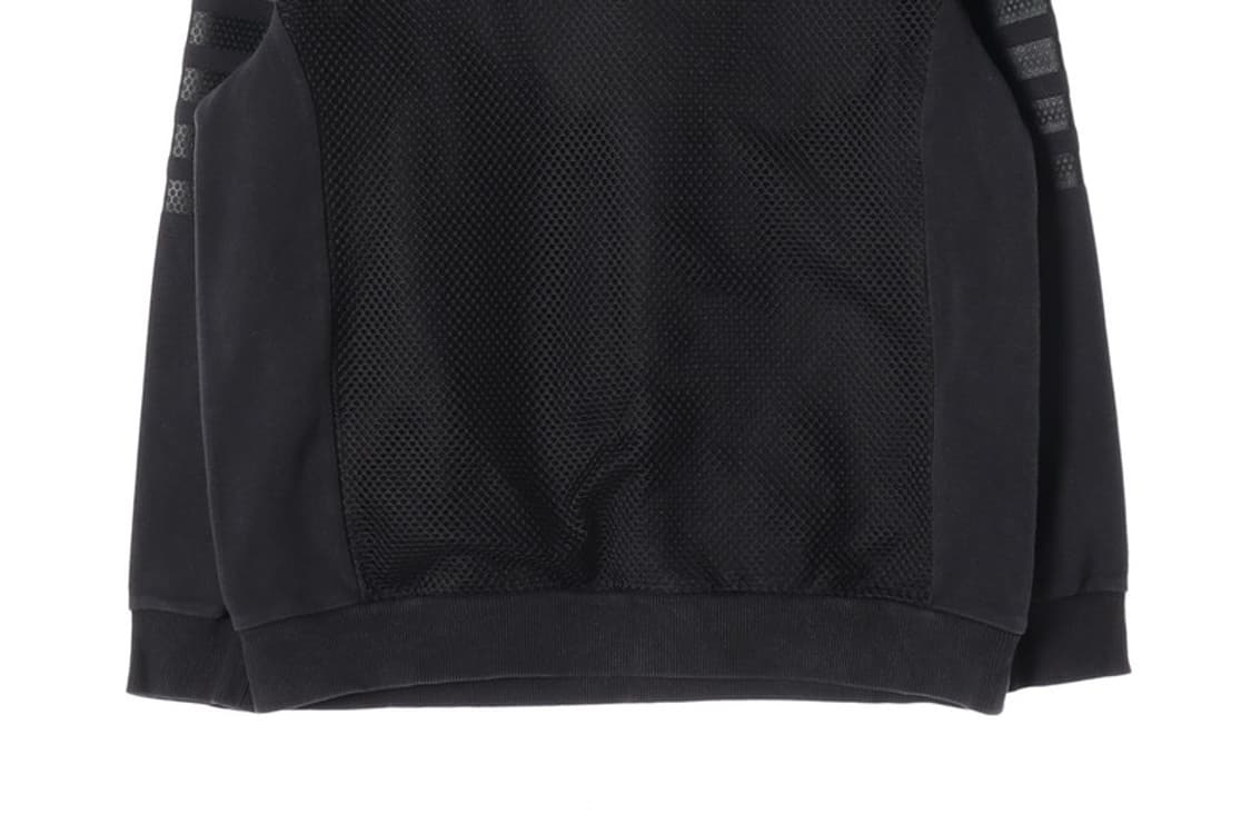 스파이더 테크니컬 메쉬 믹스 맨투맨 블랙 XXL 상품이미지4