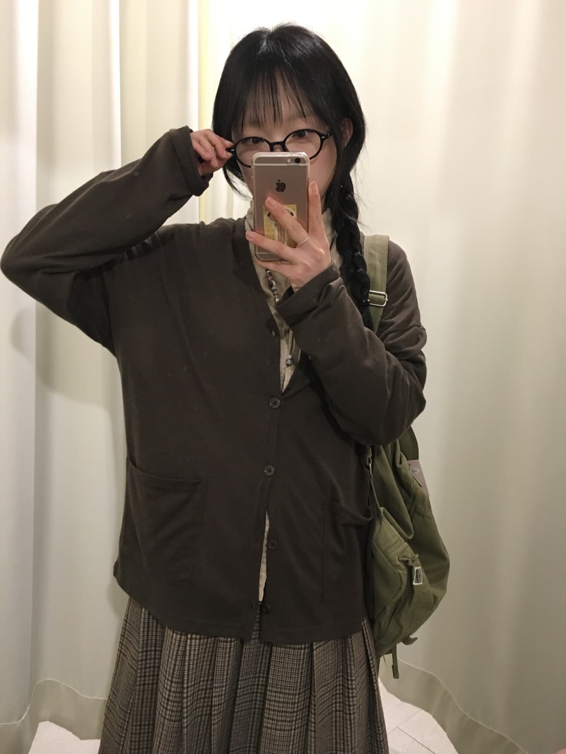 brown cardigan 상품이미지6