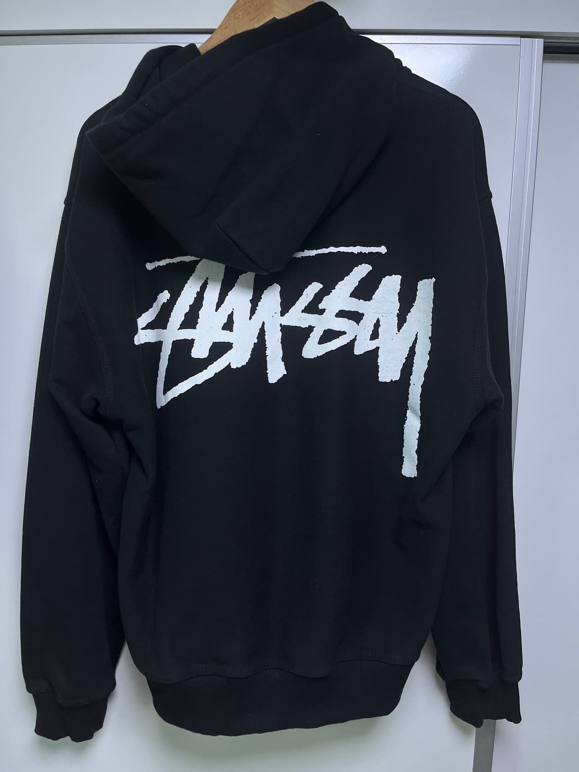 스투시 빅스탁 후드티 블랙 L 판매 상품이미지3