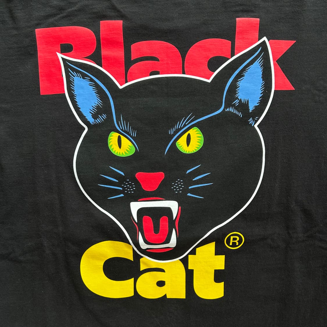 슈프림 블랙 캣 티셔츠 블랙 XL 상품이미지4