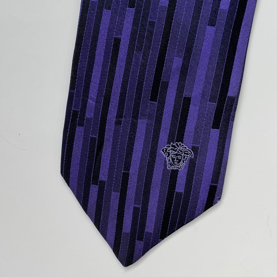 Versace 베르사체 정품 명품 심플로고 넥타이 상품이미지10