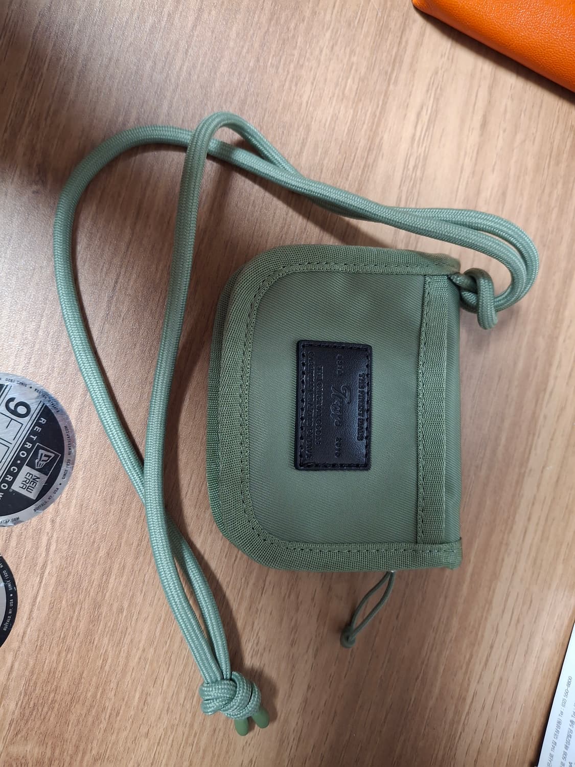 [무배] trvr 카드 코인 지갑 올리브 상품이미지3