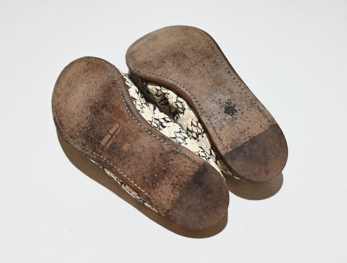 miu miu 2000s python flat shoes 상품이미지6