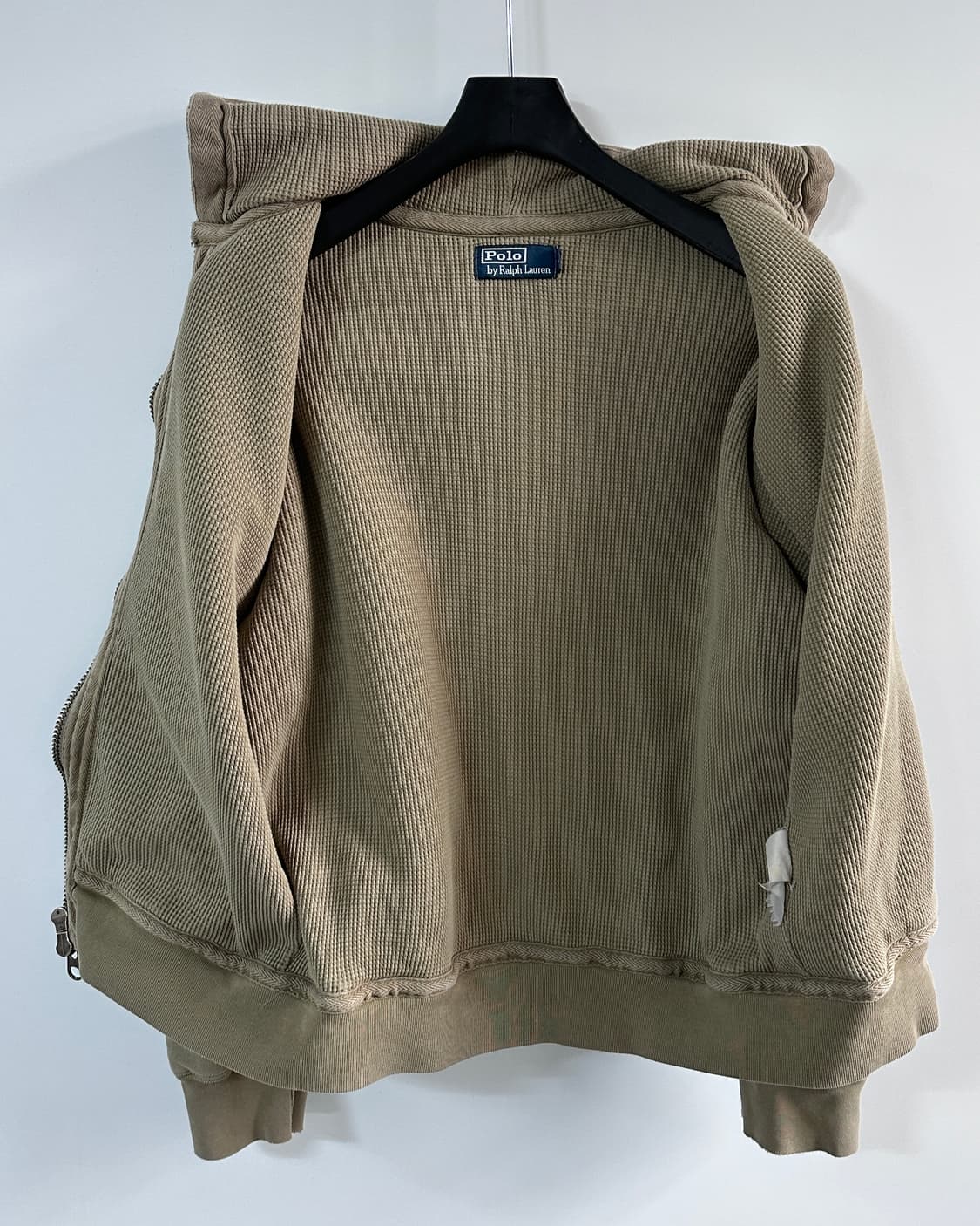 폴로 카키 써멀 후드 집업 (va.120) 상품이미지4