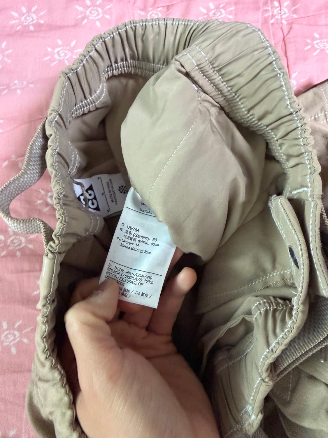 나이키 acg 스미스서밋 카고팬츠 카키아이언오어 M사이즈새상품판매 상품이미지8