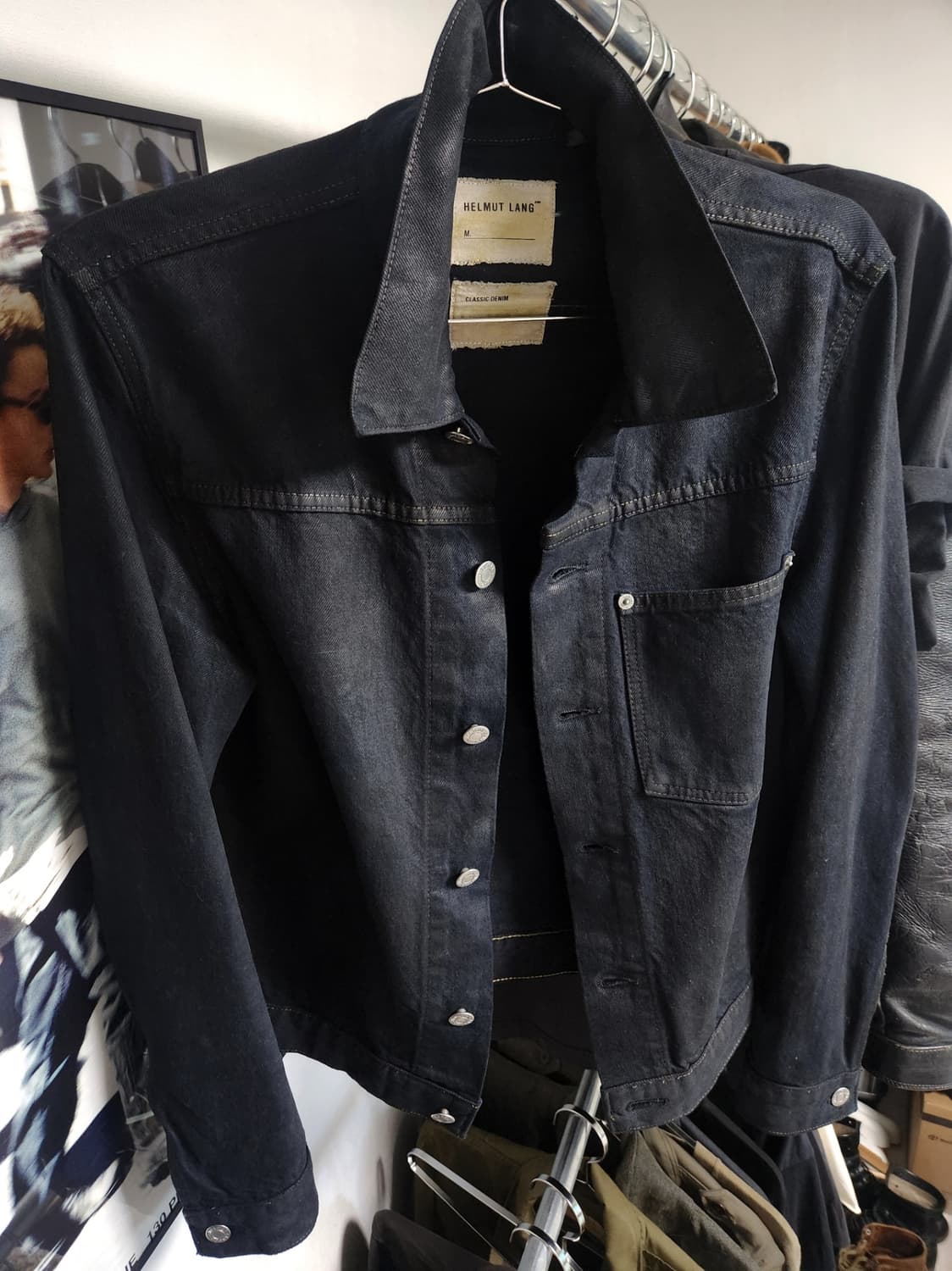 1998 Helmut Lang Waxed Classic Denim 상품이미지2
