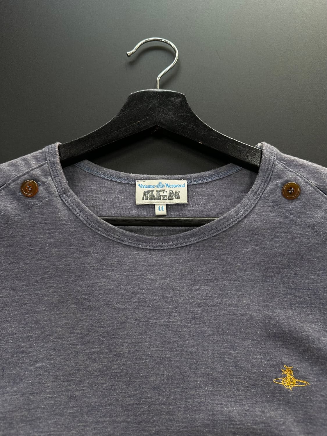 비비안웨스트우드 Orb 페이즐리 숄더버튼 반팔티 상품이미지8