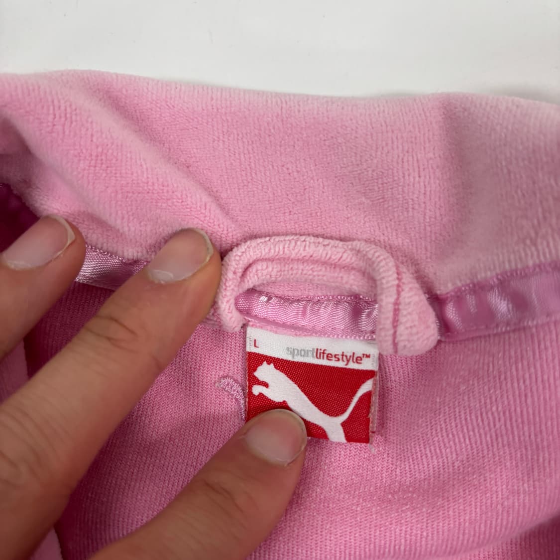 푸마 벨벳 집업 상품이미지7