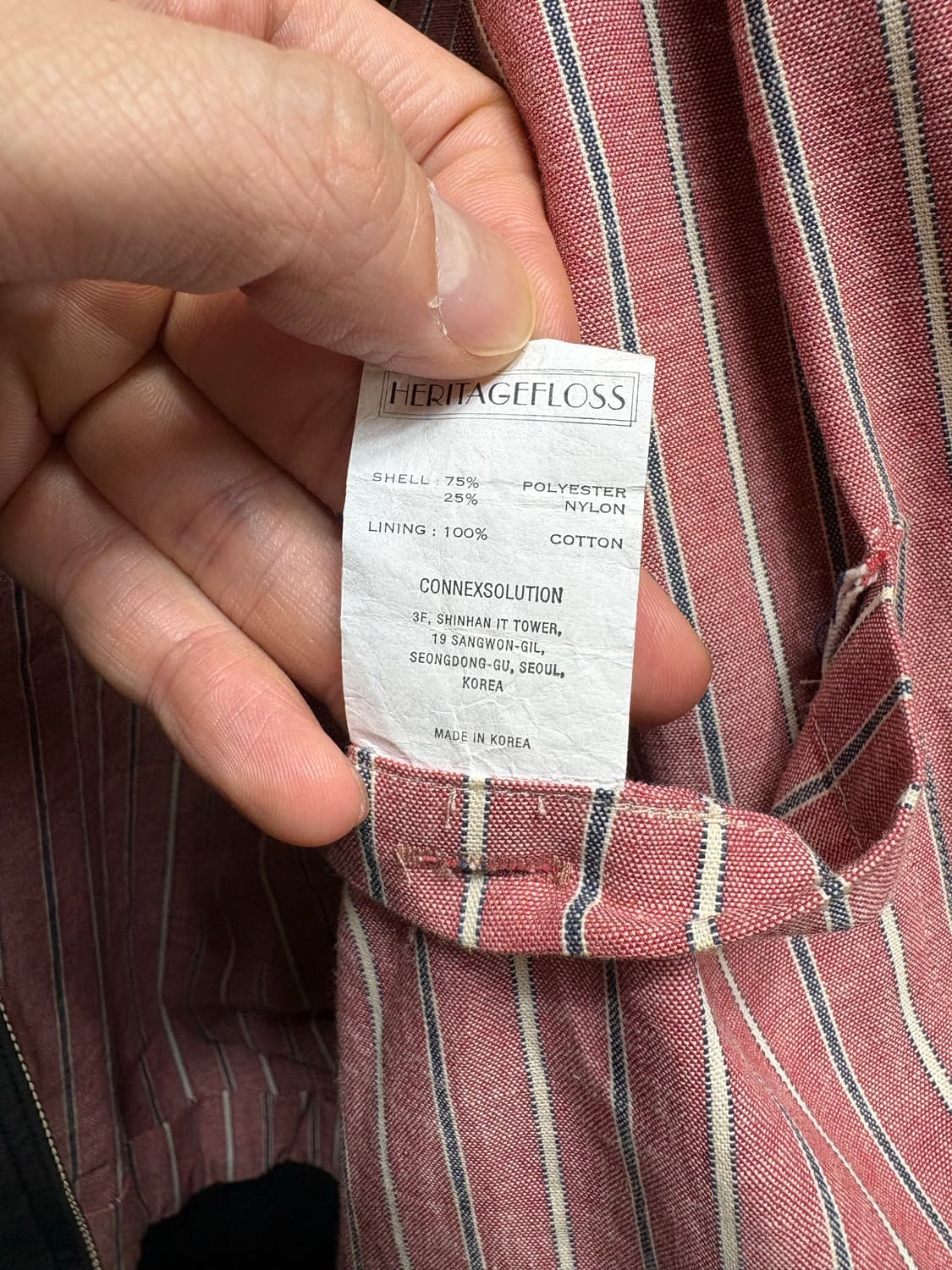 Heritagefloss 헤리티지플로스 헤링턴 자켓 상품이미지6