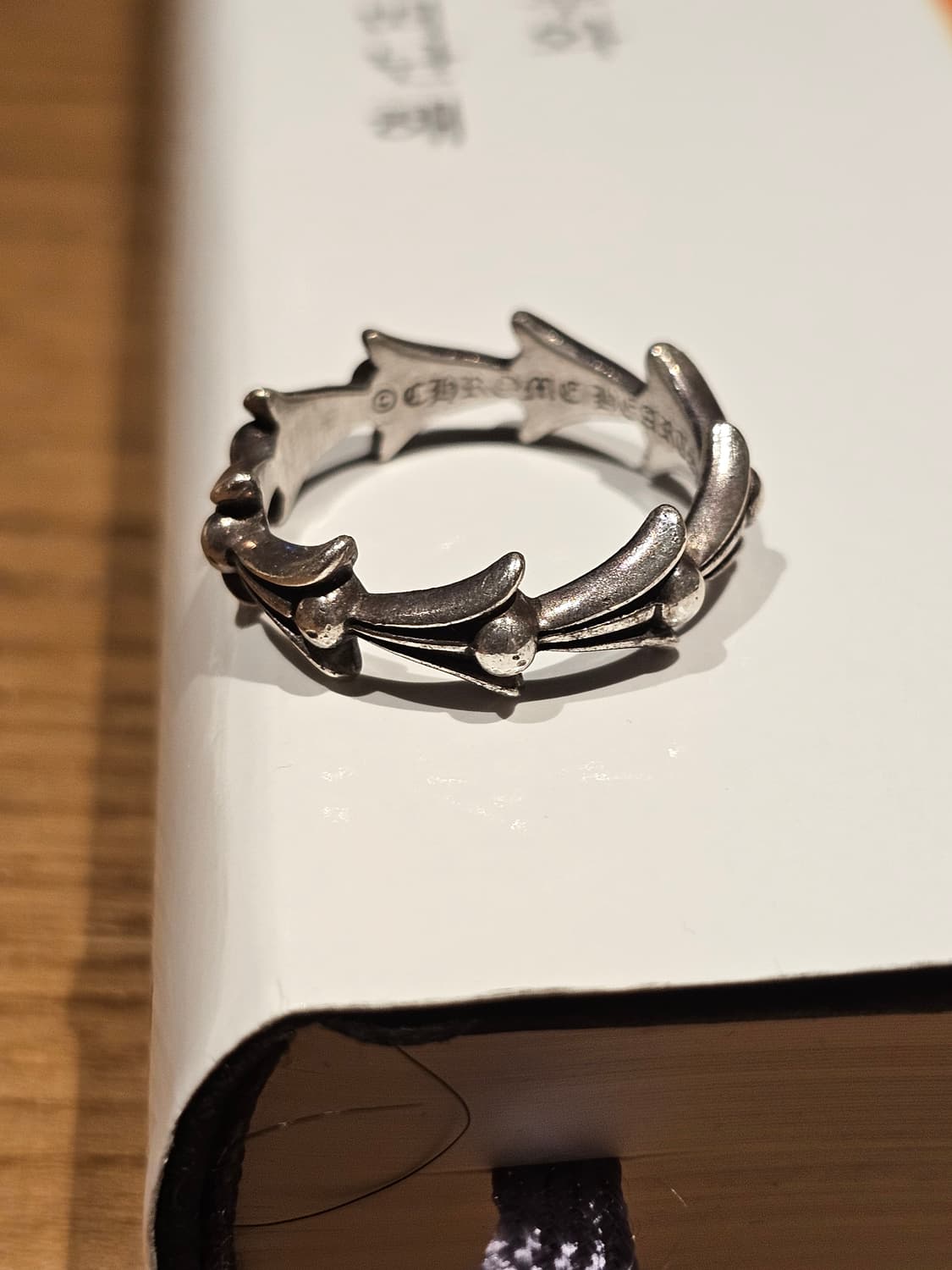 크롬하츠 크로스 테일 링 9.5호 상품이미지1