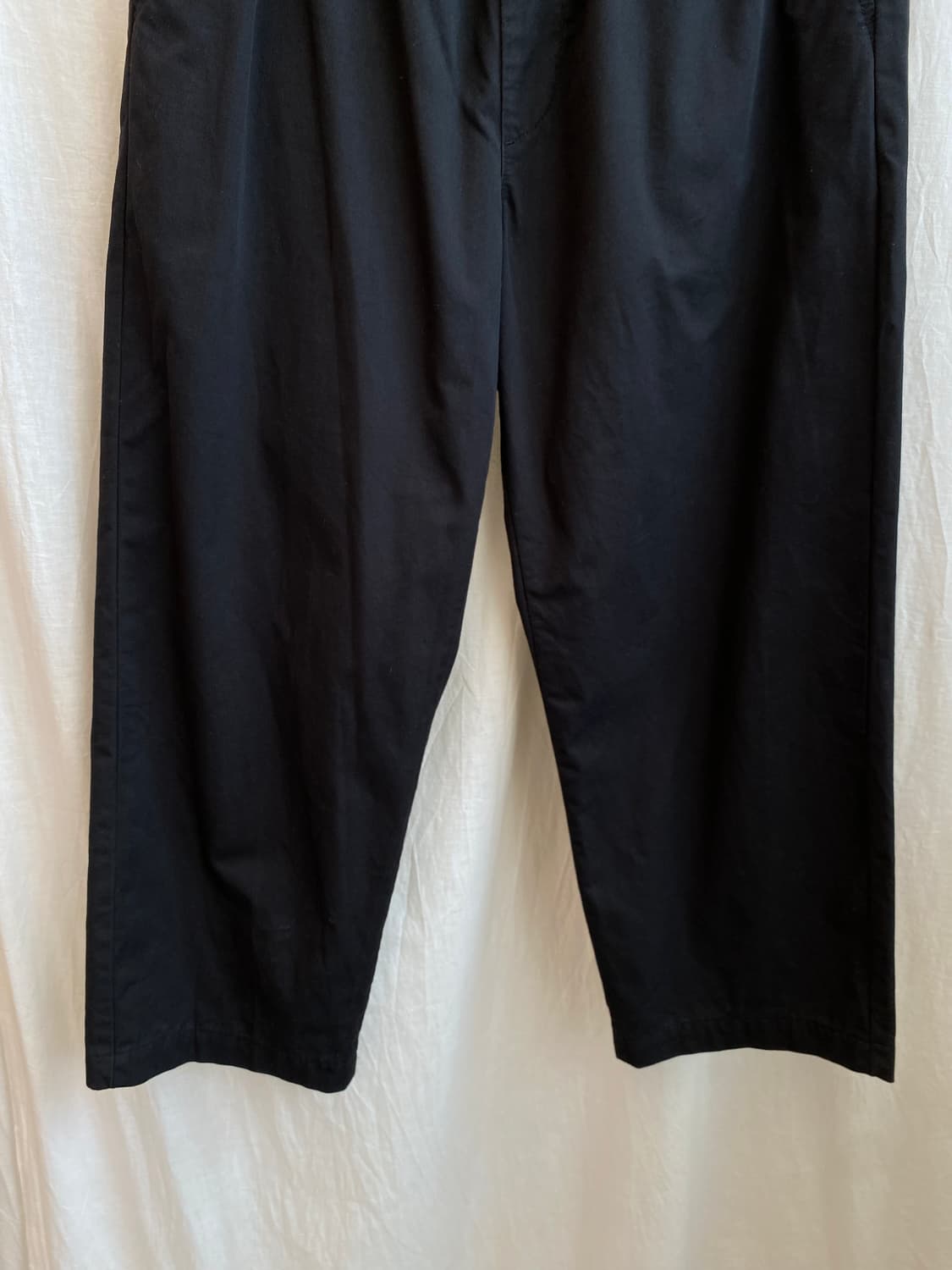 MUJI 블랙 밴딩팬츠(M-L) 상품이미지4