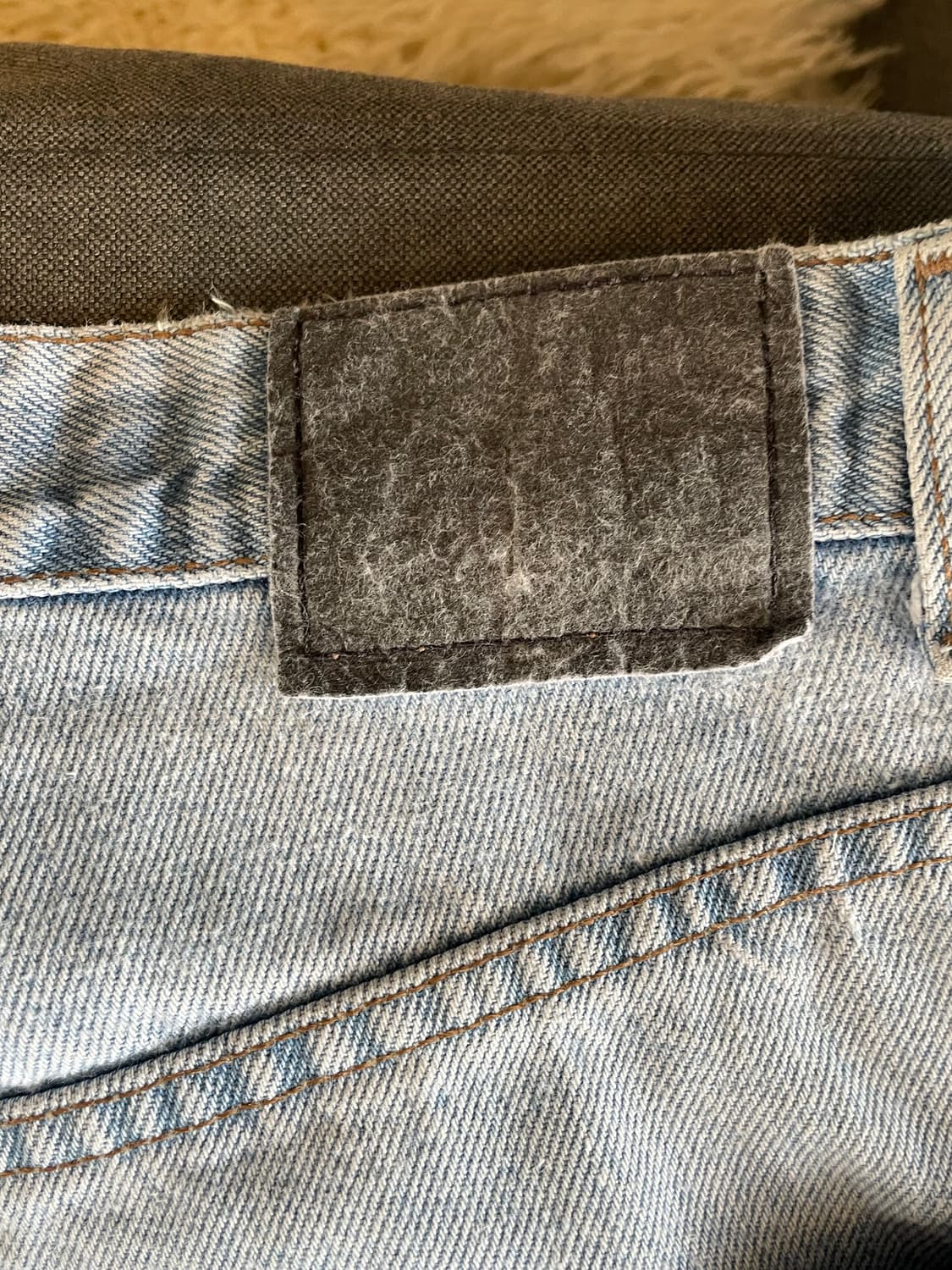 리바이스 연청 숏팬츠 반바지 (실버 탭) 상품이미지4