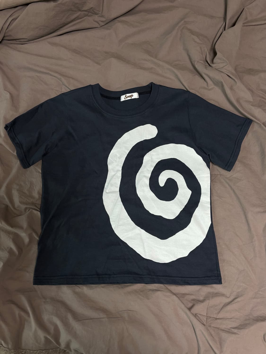 빈티지 소용돌이 반팔 티셔츠 상품이미지1