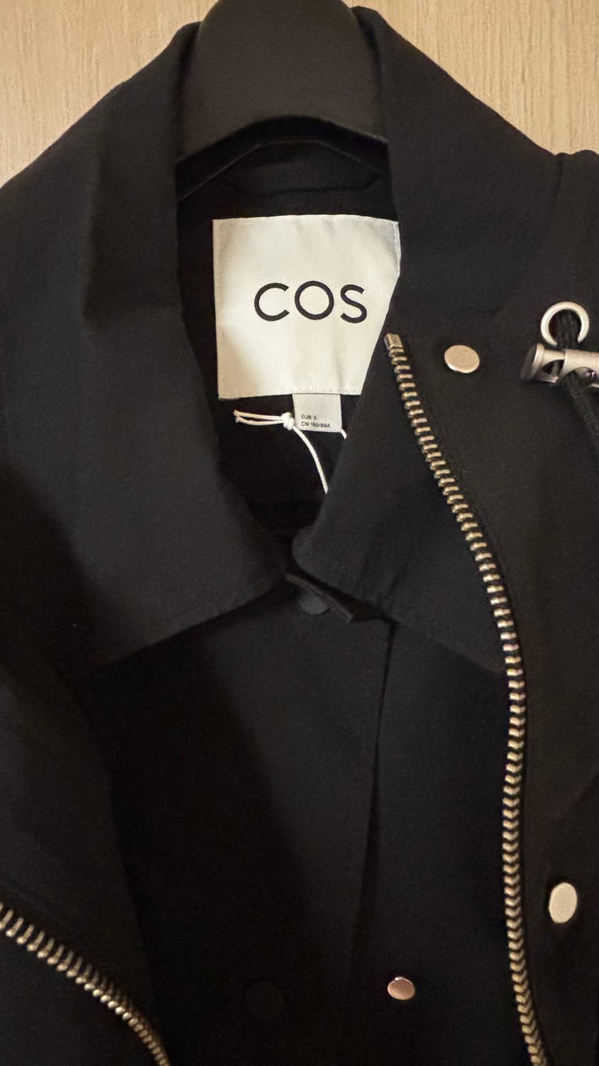 COS 코스 오버사이즈 레이어드 파카 코트 롱코트 S 상품이미지6
