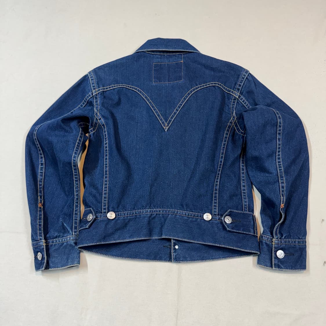 S) 리바이스 아이코닉 데님자켓 TYPE 1 진청 데님 청자켓 상품이미지6