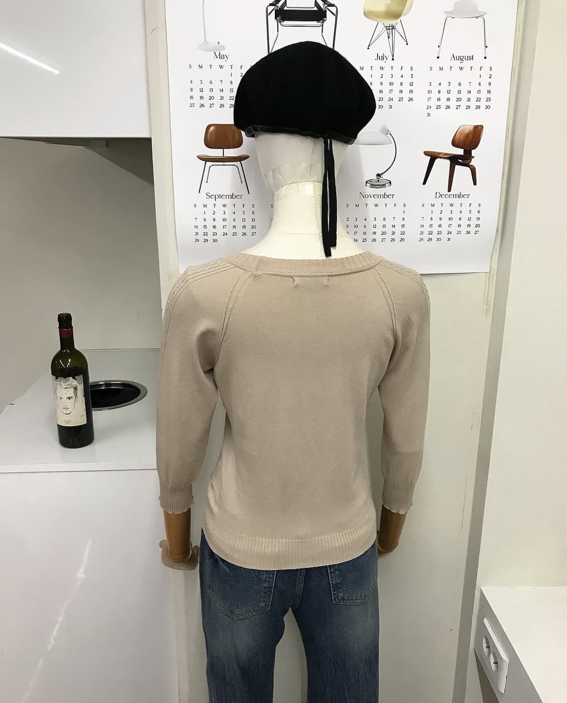 버버리 로고 7부 니트 상품이미지10