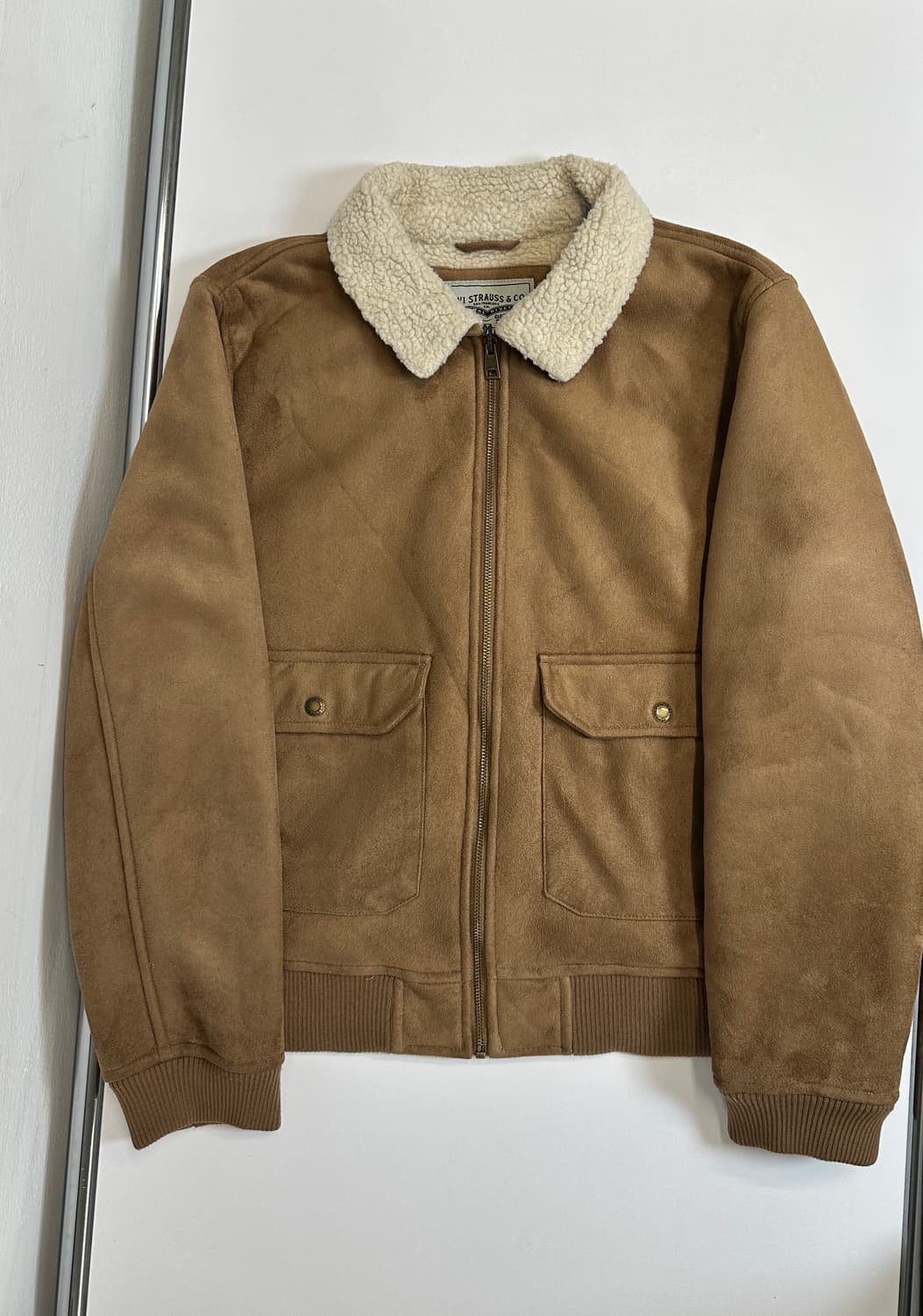 리바이스 스웨이드 쉐르파 블루종 자켓 xl 상품이미지3