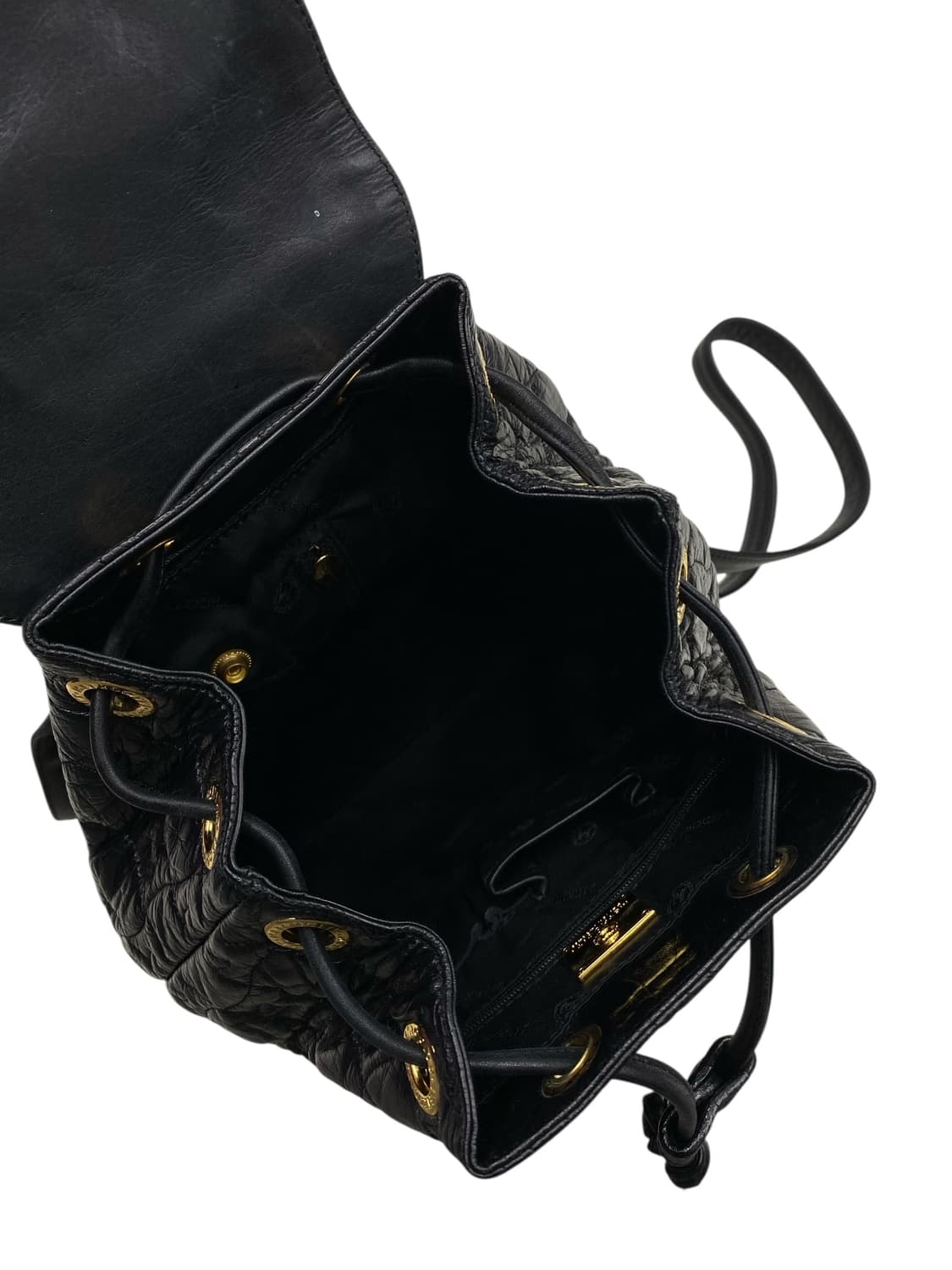 메트로시티 y2k 블랙 퀄팅백팩 상품이미지3