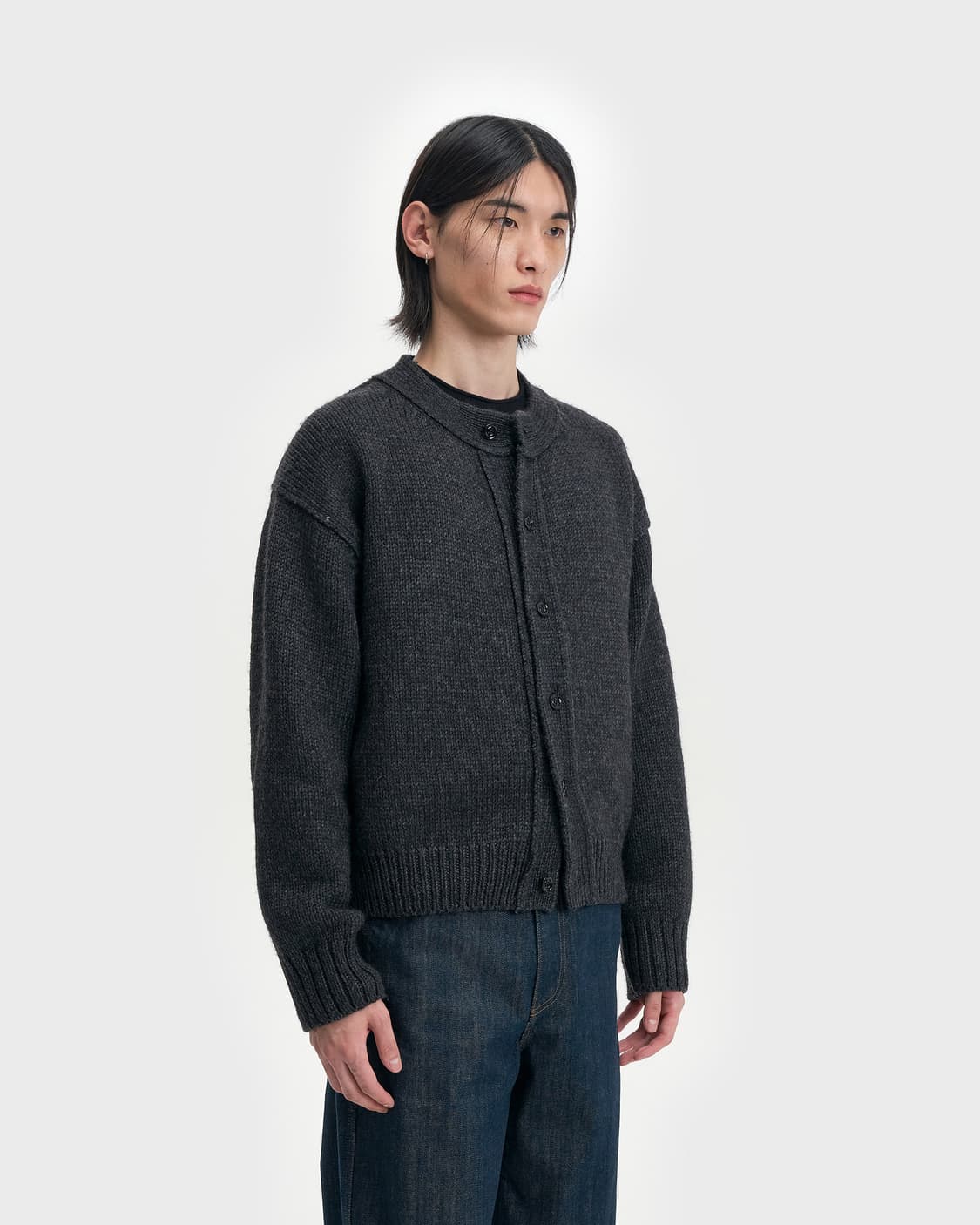 벨리에 아카이브 크루넥 가디건 판매 정가 23.1만 상품이미지2