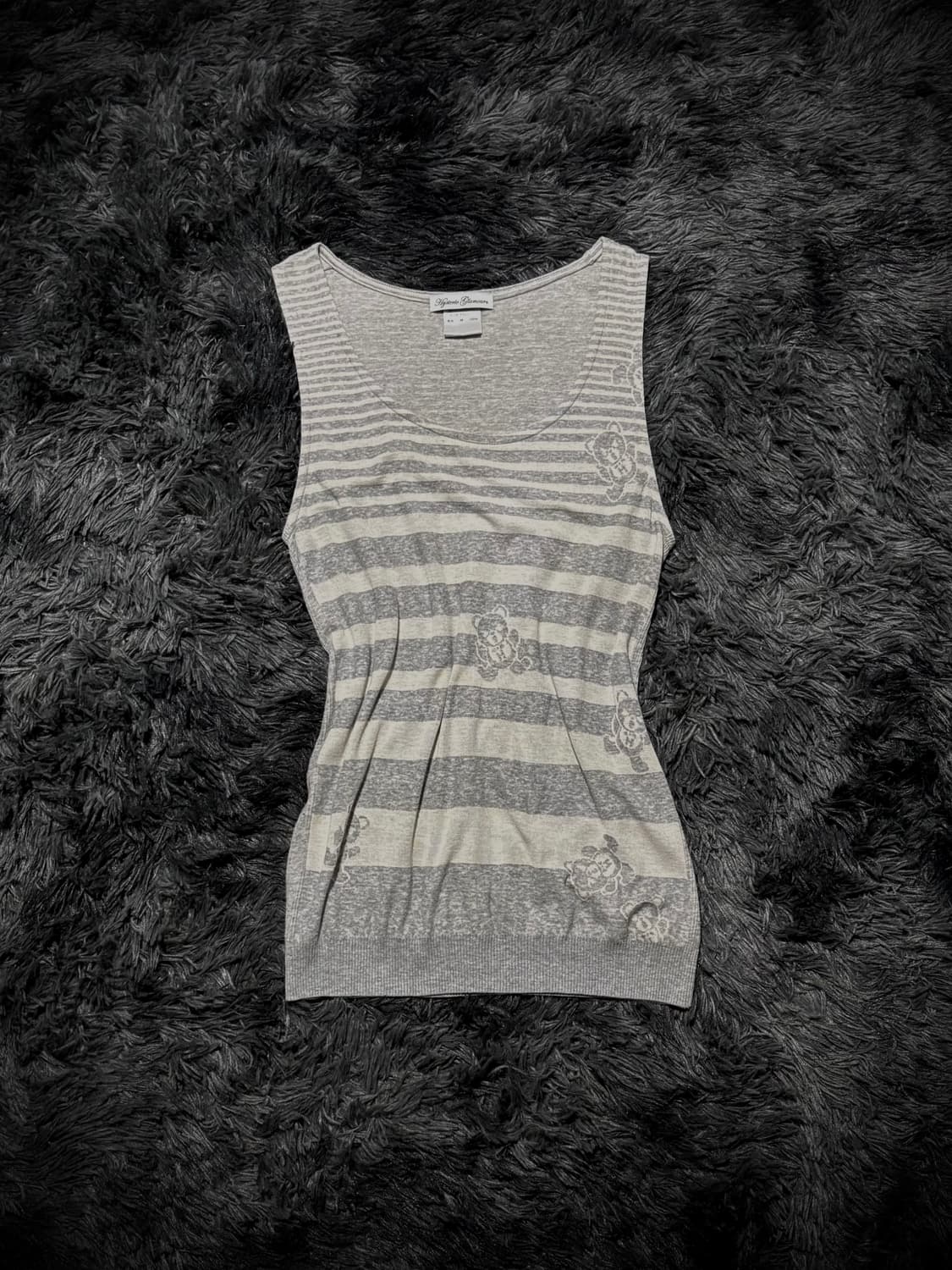 Hysteric Glamour 퍽베어 스트라이프 슬리브리스 상품이미지1