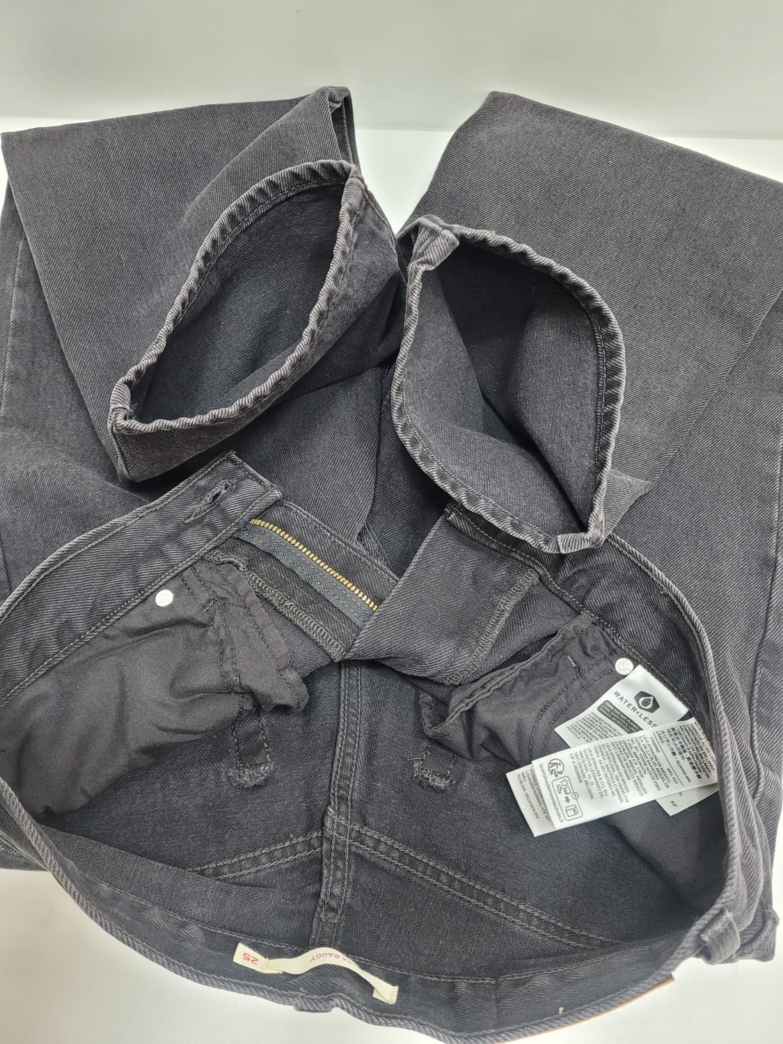 LEVI'S 리바이스 94 baggy 블랙진 청바지 / 여 25  상품이미지7