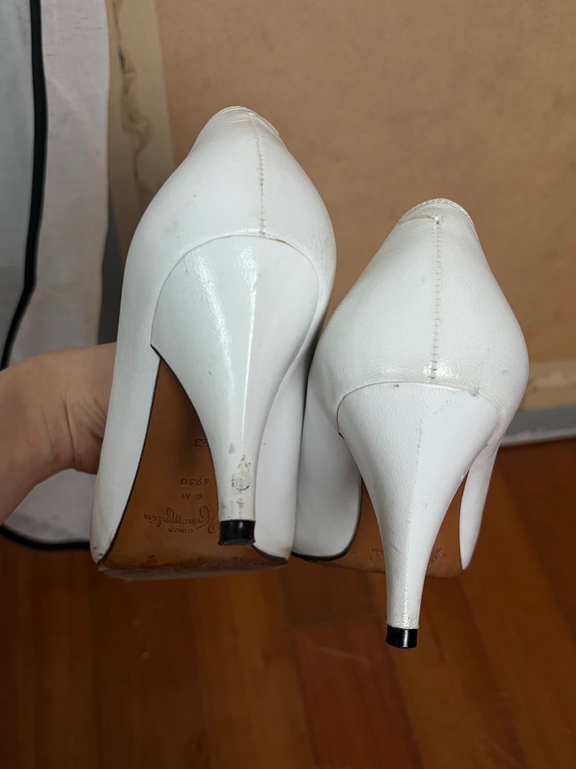 ginza kanematsu leather pumps 상품이미지5