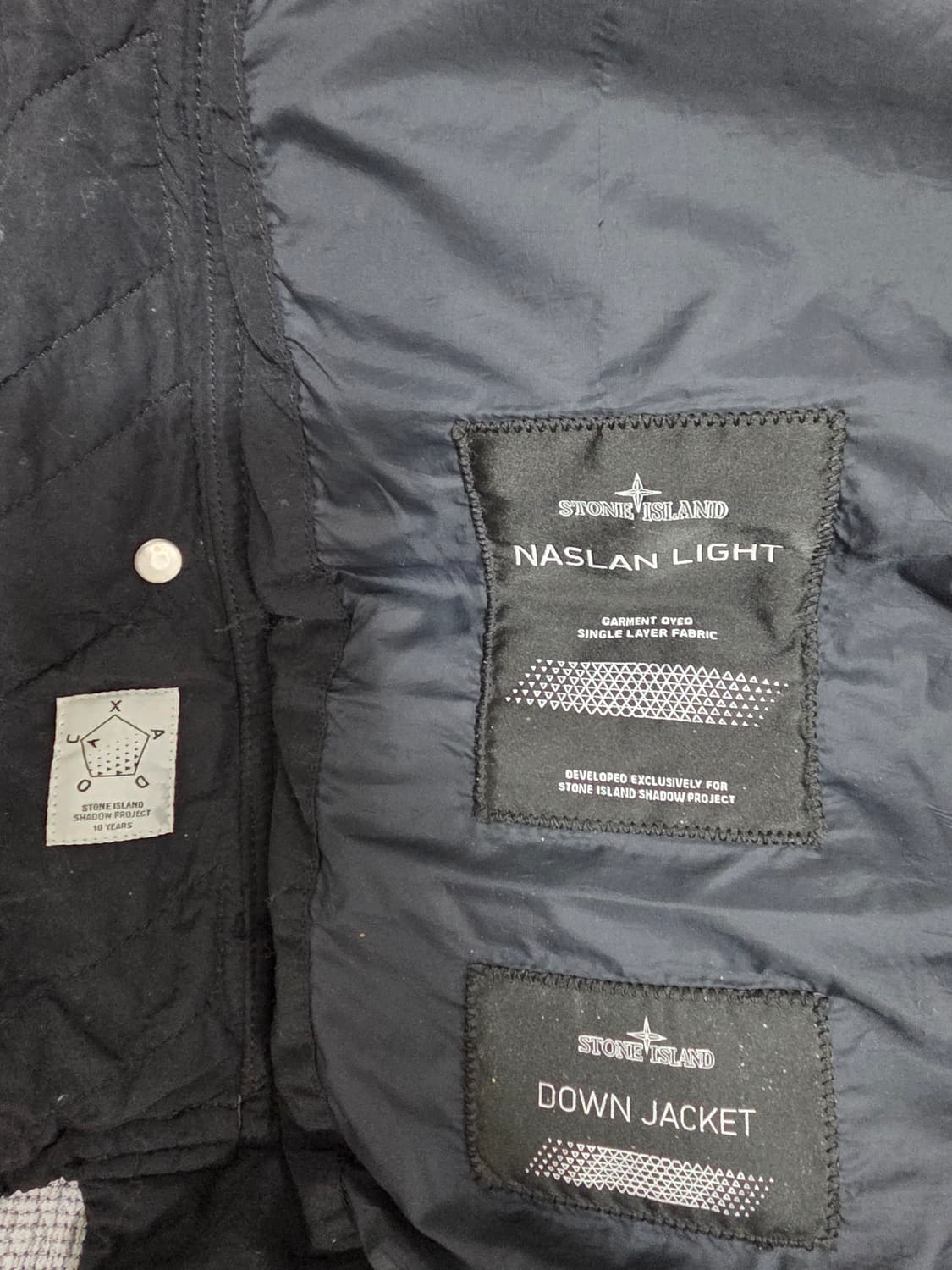 스톤아일랜드 블랙라벨 패딩 베스트 정품 상품이미지7