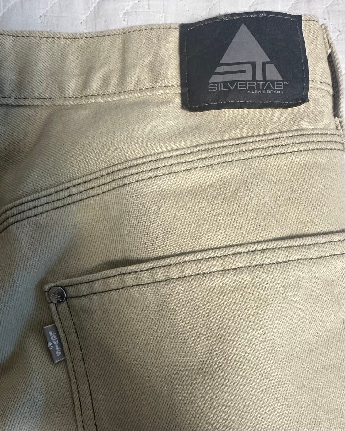 리바이스 실버탭 카펜더 배기팬츠 베이지 30 상품이미지6