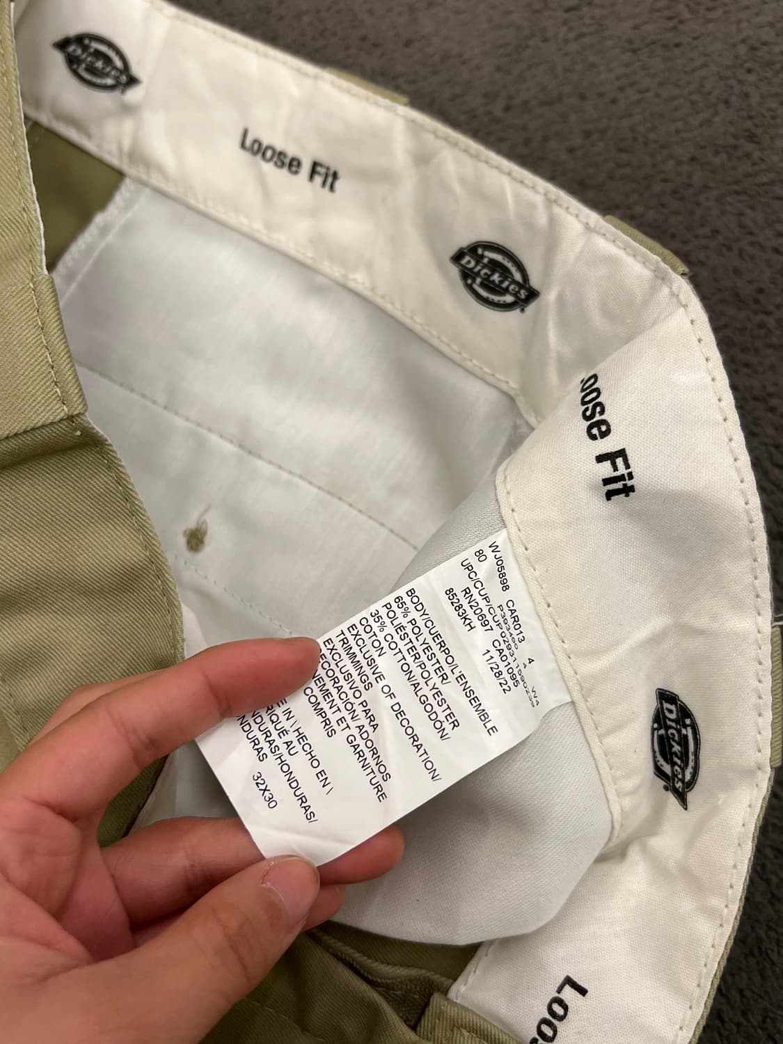 디키즈 루즈 워크팬츠 처분  상품이미지4