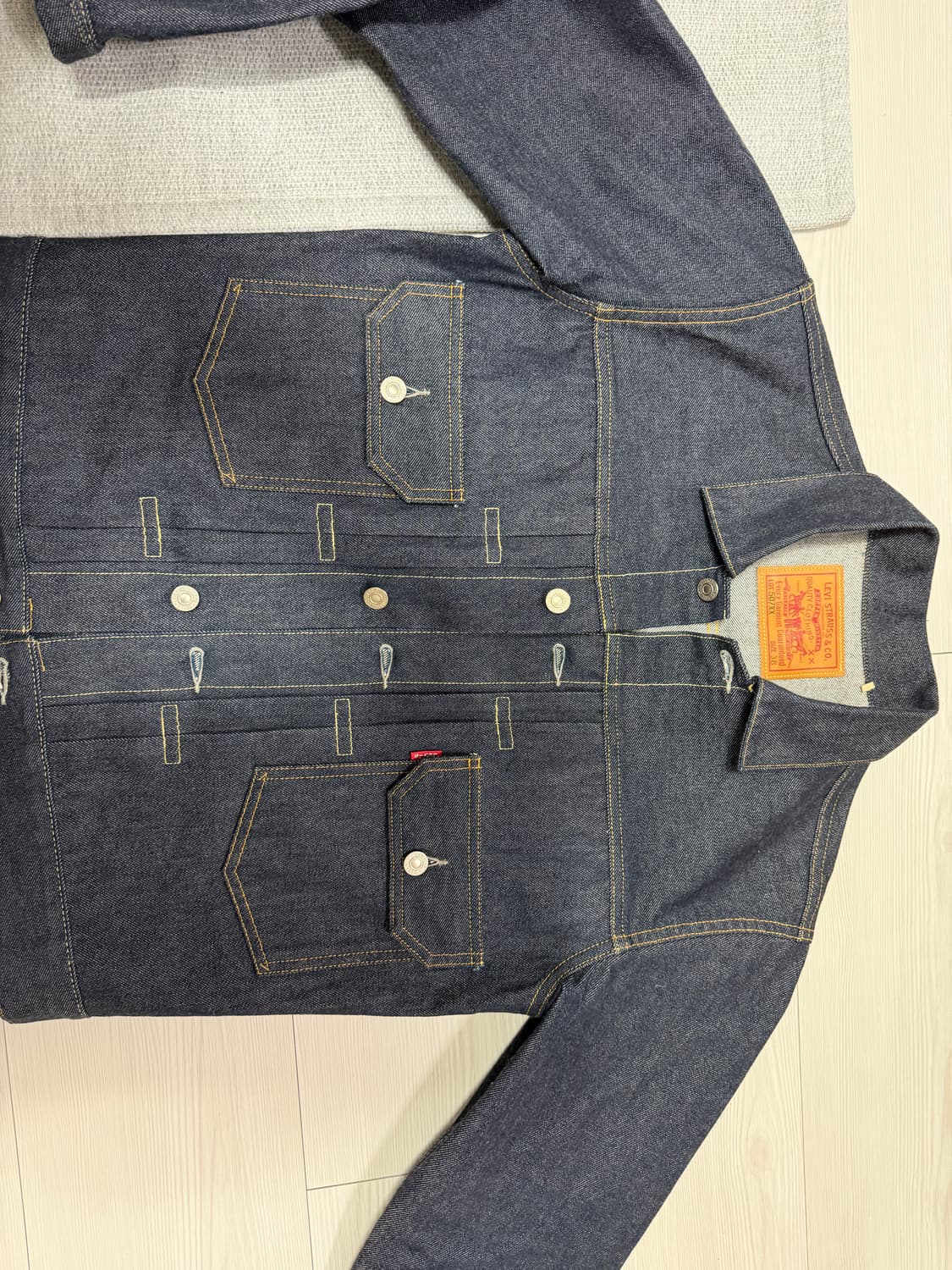 Lvc 타입 2 트러커 자켓 rigid 상품이미지1