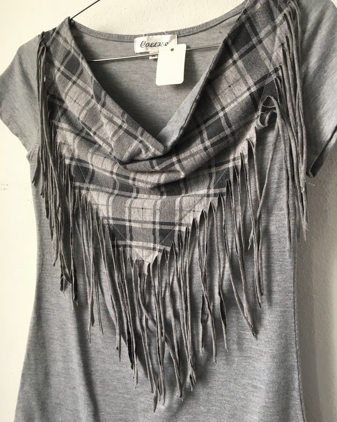 Scarf layered t shirt 상품이미지5