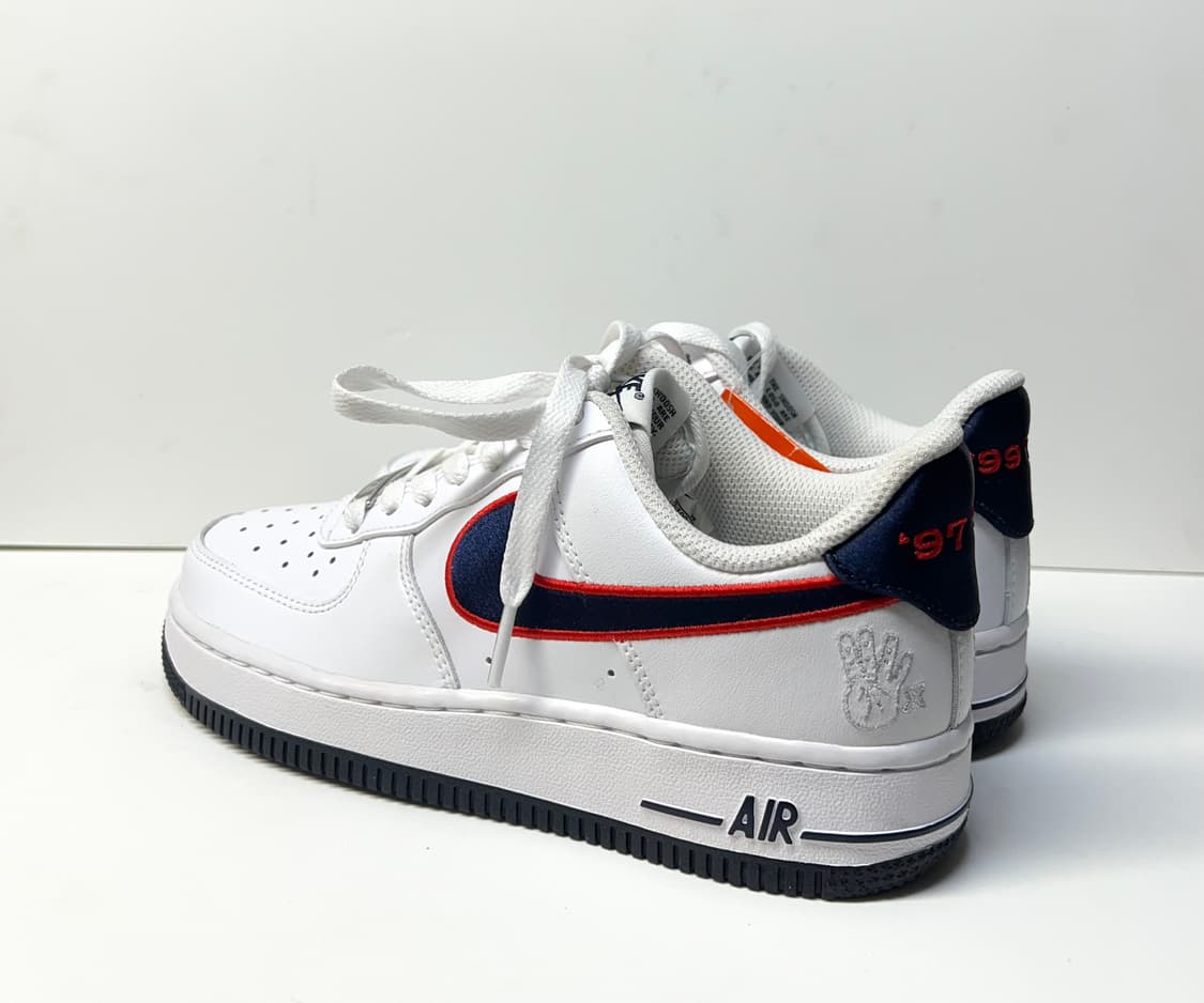 [220] 나이키 에어 포스원 로우 07 화이트 옵시디언 상품이미지3