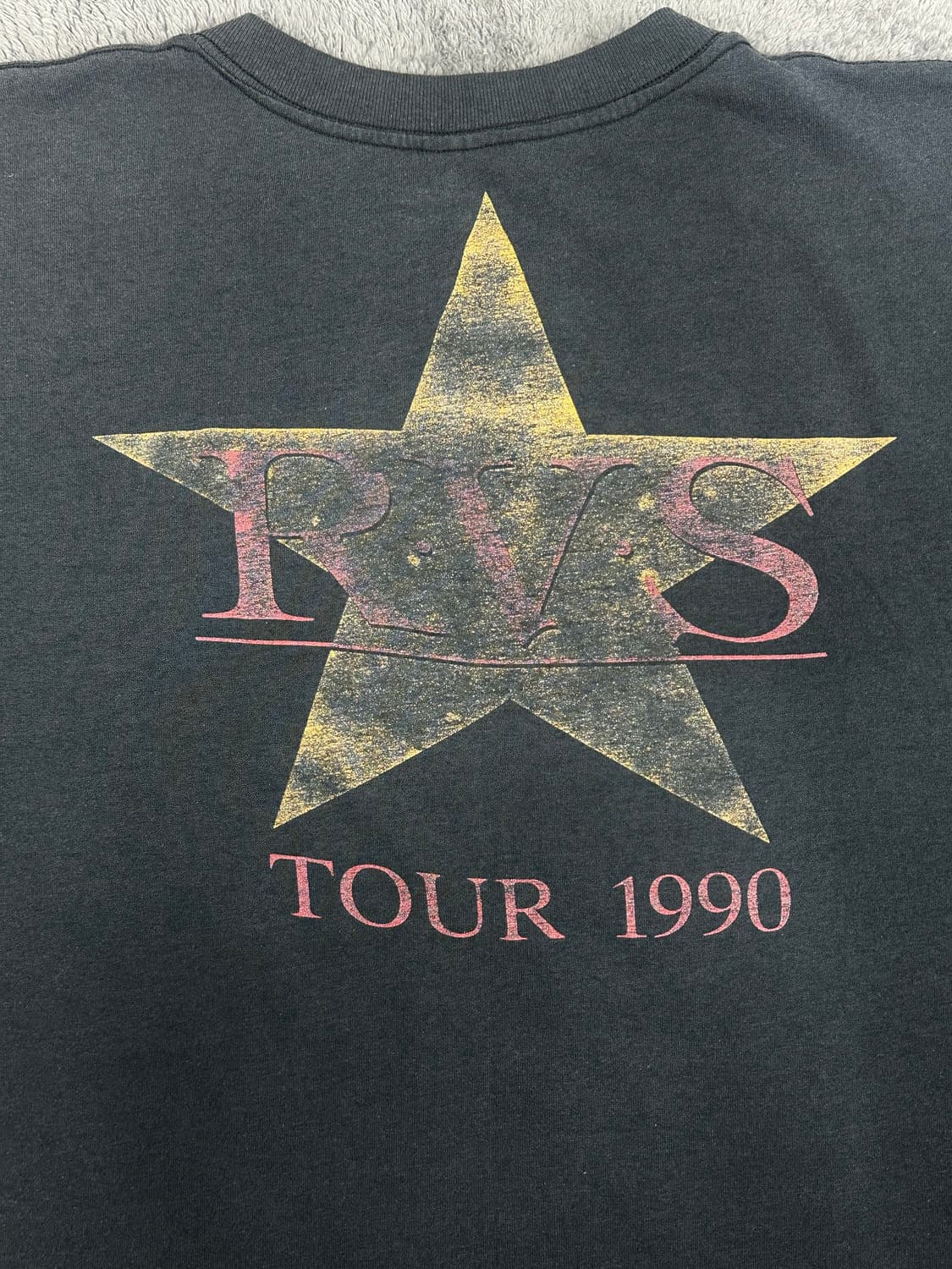 1990’ 'Ricky Van Shelton' 투어 티셔츠 L 상품이미지4