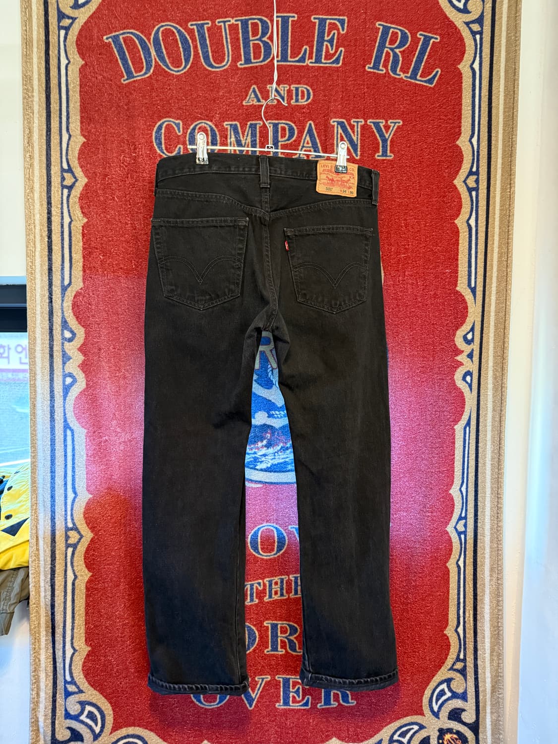 리바이스 501 흑청 34/30 00년대 상품이미지7