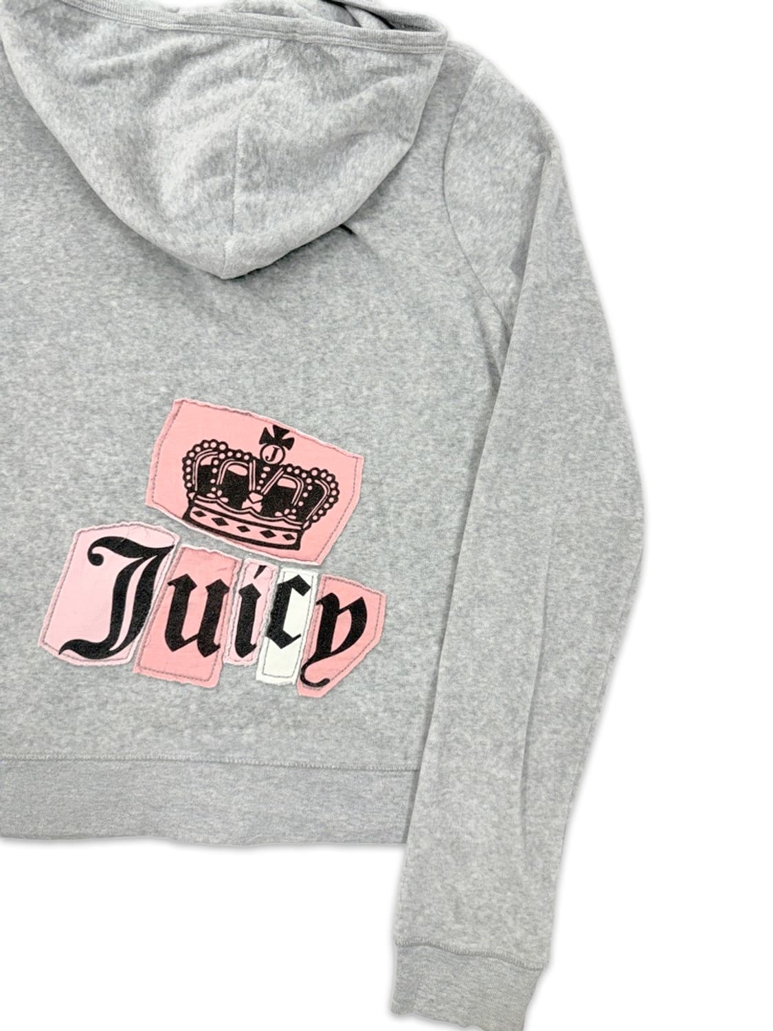 빈티지 Juicy Couture 그레이 후드 집업 상품이미지6