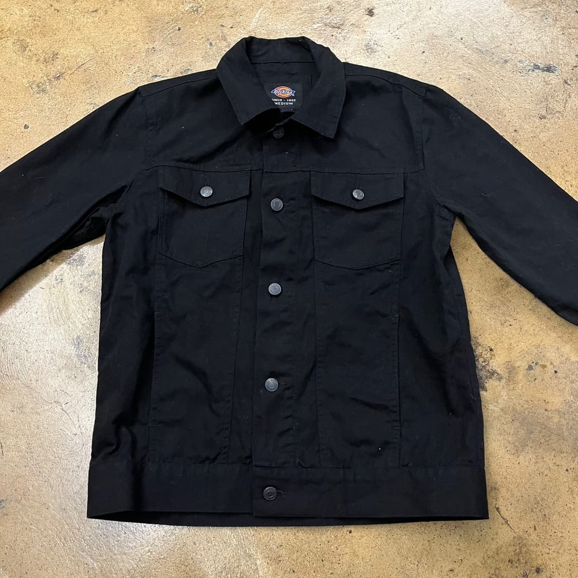 [정품/M] 디키즈 블랙 데님 자켓 b19 상품이미지3