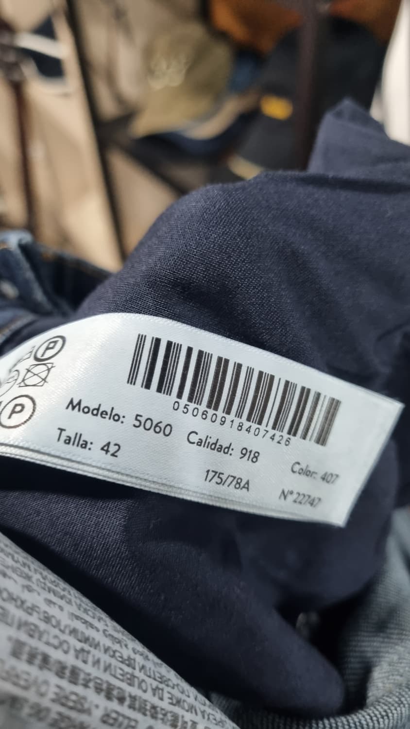 Massimo Dutti) 마시모두띠 진청 데님팬츠 스판 슬림 32 상품이미지5