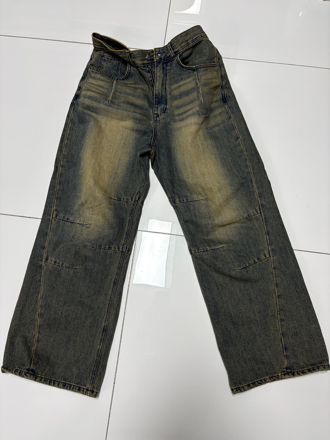 999humanity av pleats denim pants 상품이미지2