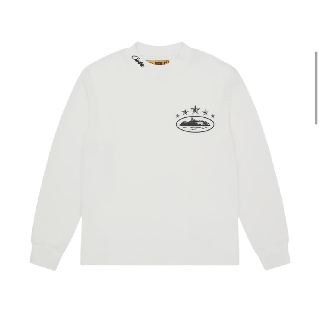 코르테이즈 5 스타즈 알카트라즈 와플 롱슬리브 화이트 상품이미지1