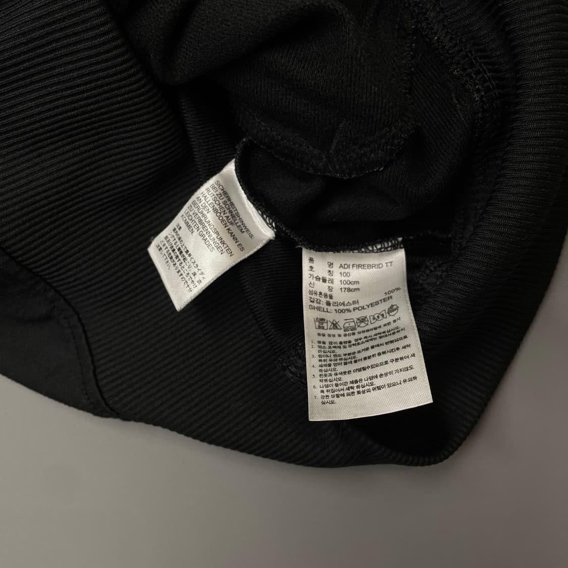 아디다스 파이어버드 져지 블랙 100 [050204] 상품이미지8