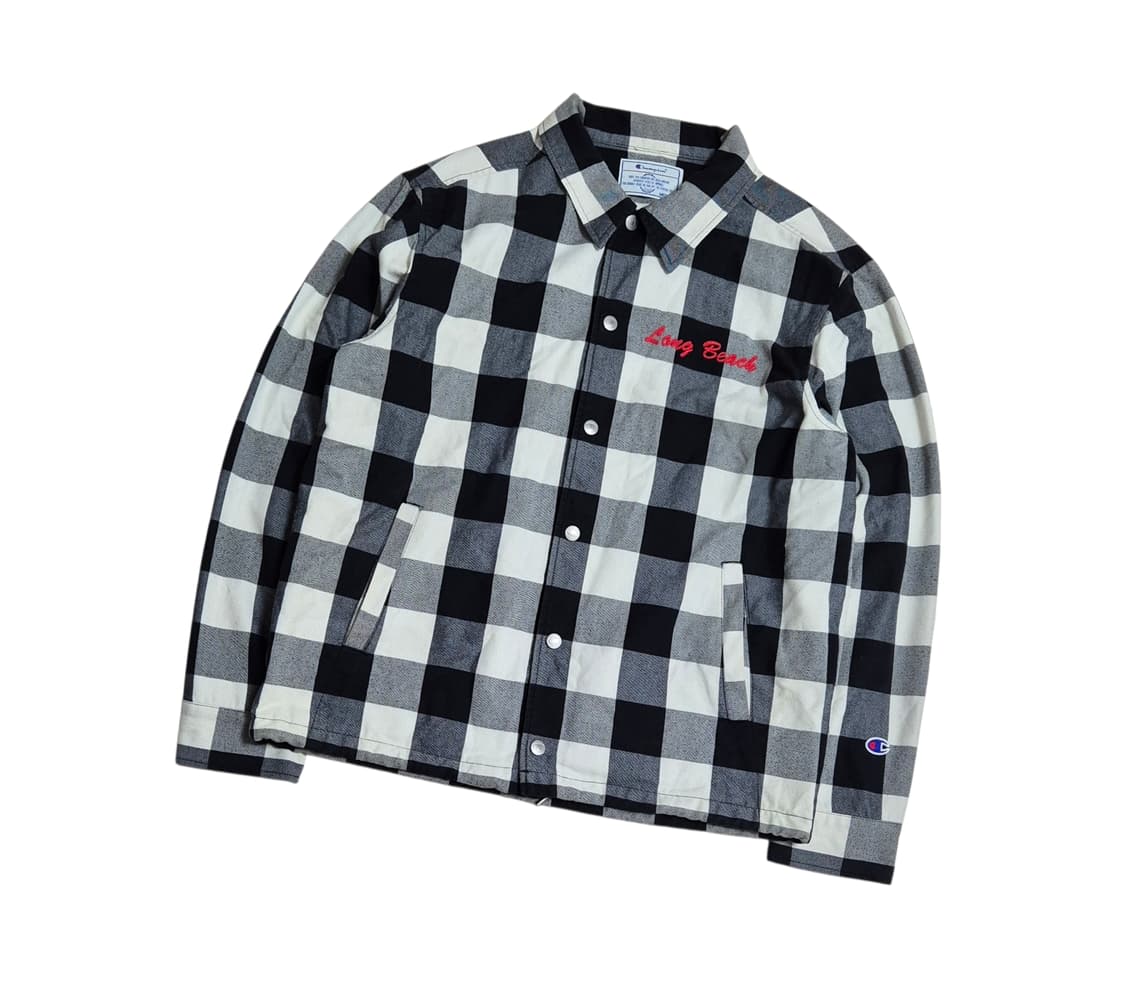 챔피온 체크 자켓 상품이미지1
