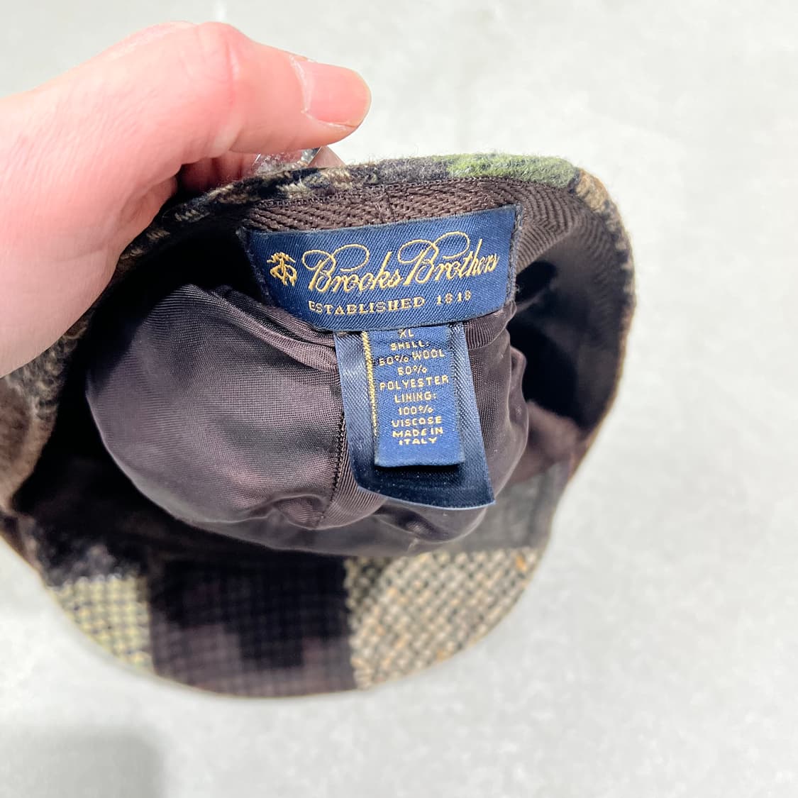 브룩스브라더스 울 헌팅캡 s08916 상품이미지5