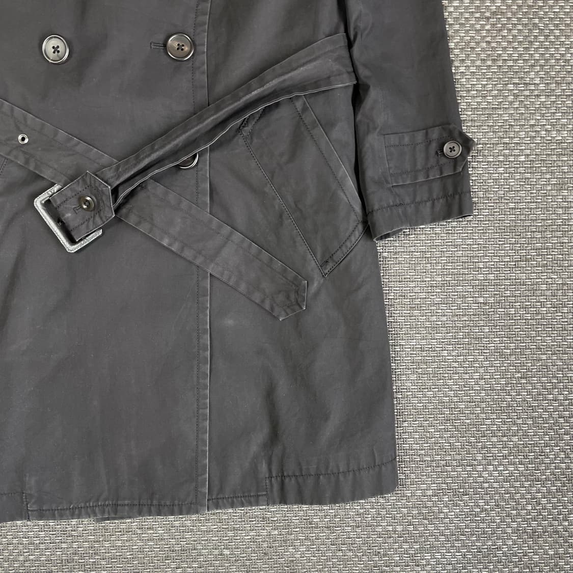 폴스미스 벨티드 미디 트렌치코트 S 상품이미지4