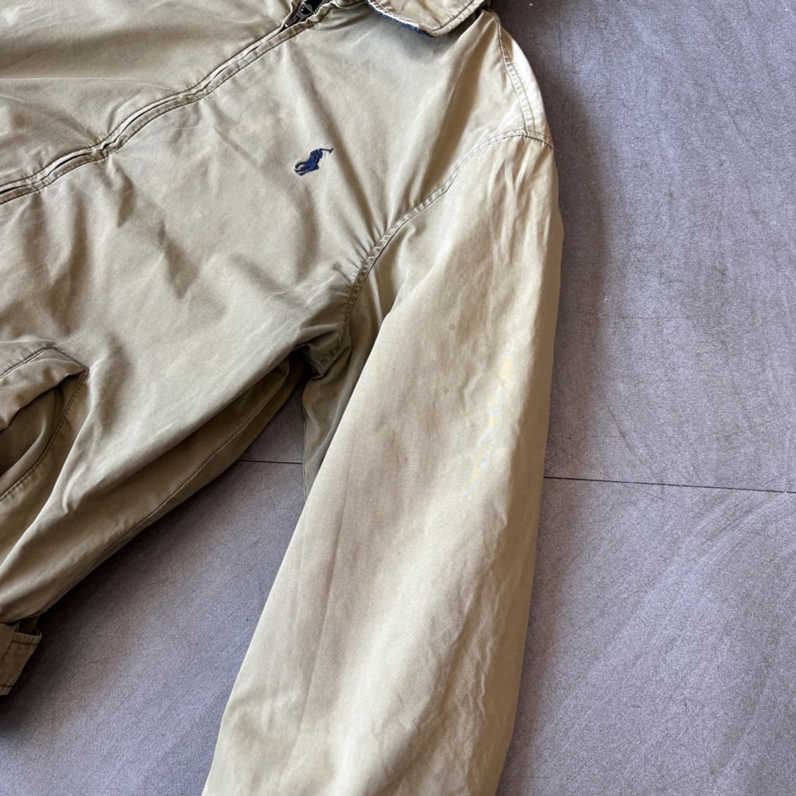 폴로 국내 정품 베이지 스윙톱 자켓 상품이미지8
