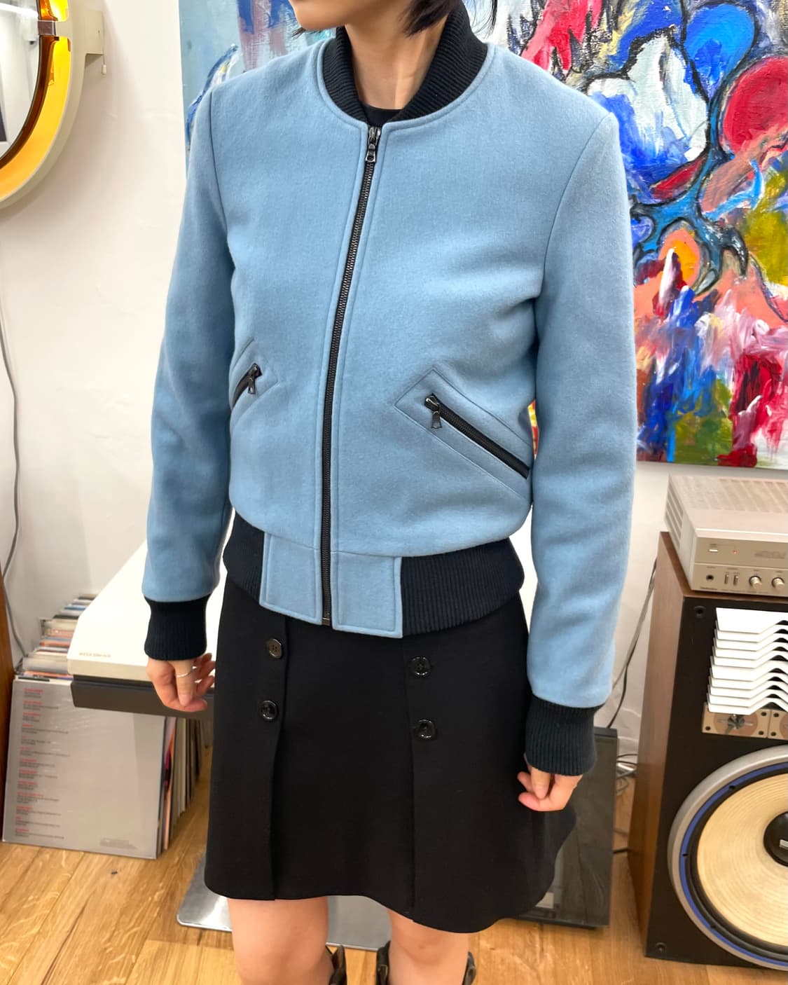 [S] 크리스토퍼래번 울 봄버 자켓 상품이미지2