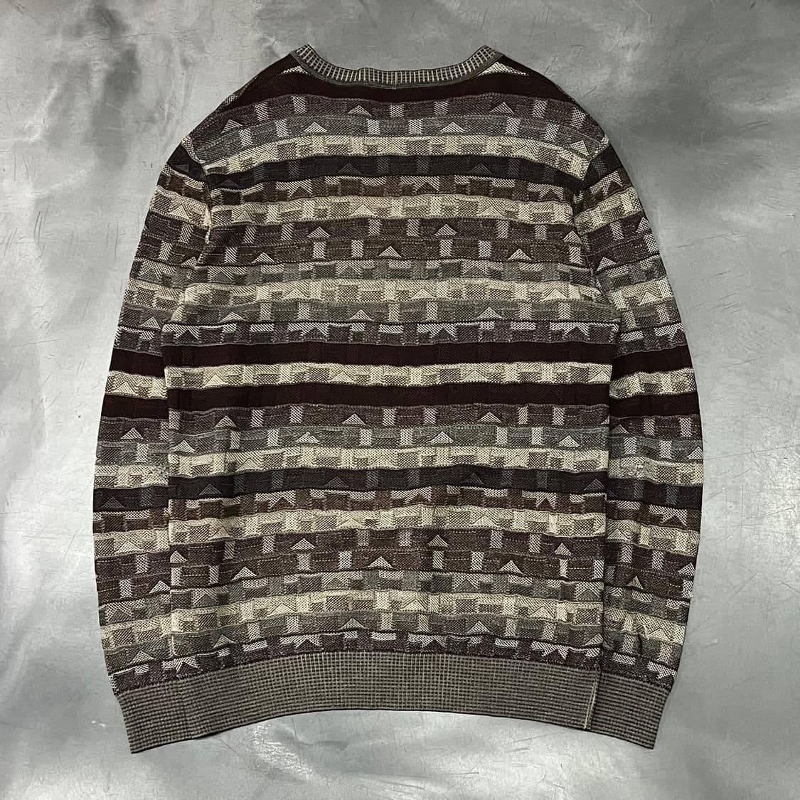  미쏘니 스포츠 패턴 니트 y15507 상품이미지2