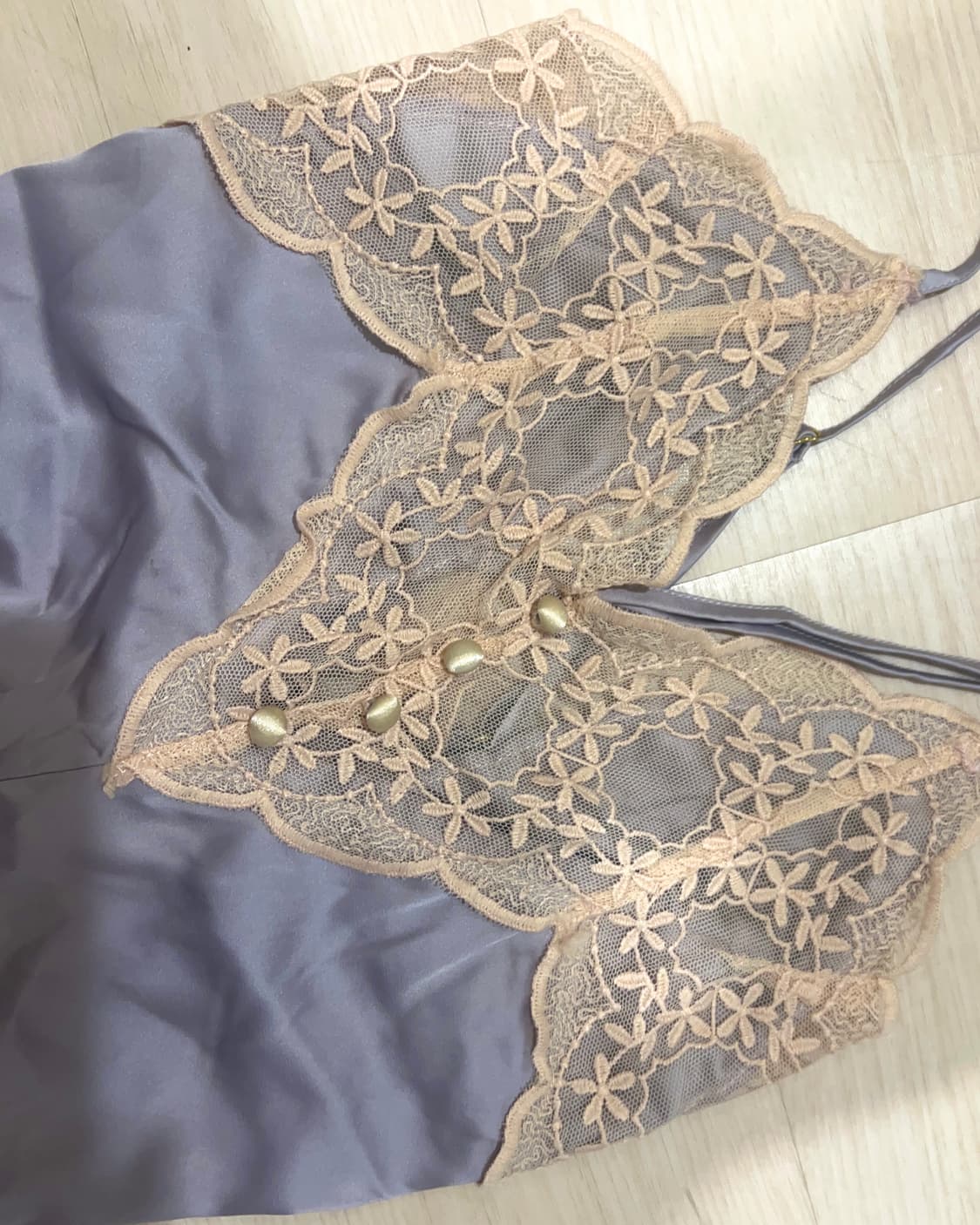 빈티지 새틴 퍼플 슬립원피스 y2k 페어리 갸루 핀터깔 상품이미지2