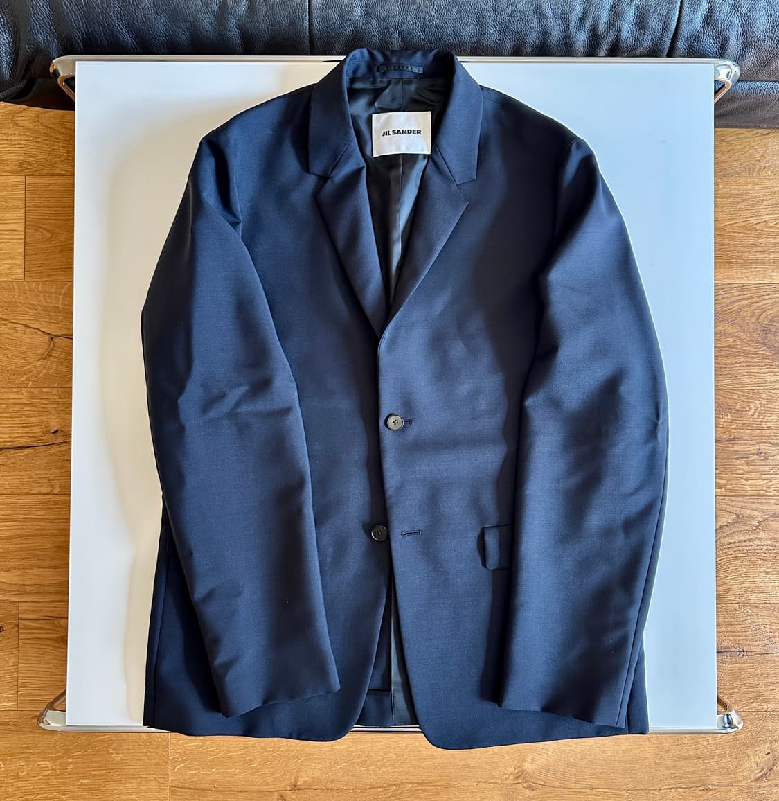 질샌더 컬렉션 라인 네이비 셋업 50사이즈 신품 상품이미지2